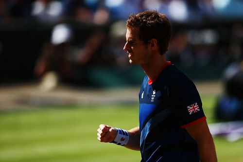 Andy Murray at the 2012 London Olympics