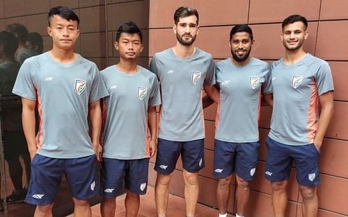 Players at the Indian football team's preparatory camp in Pune. (Image Courtesy: Twitter/Indian Football)