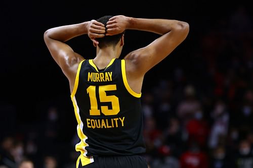 Iowa sophomore forward Keegan Murray