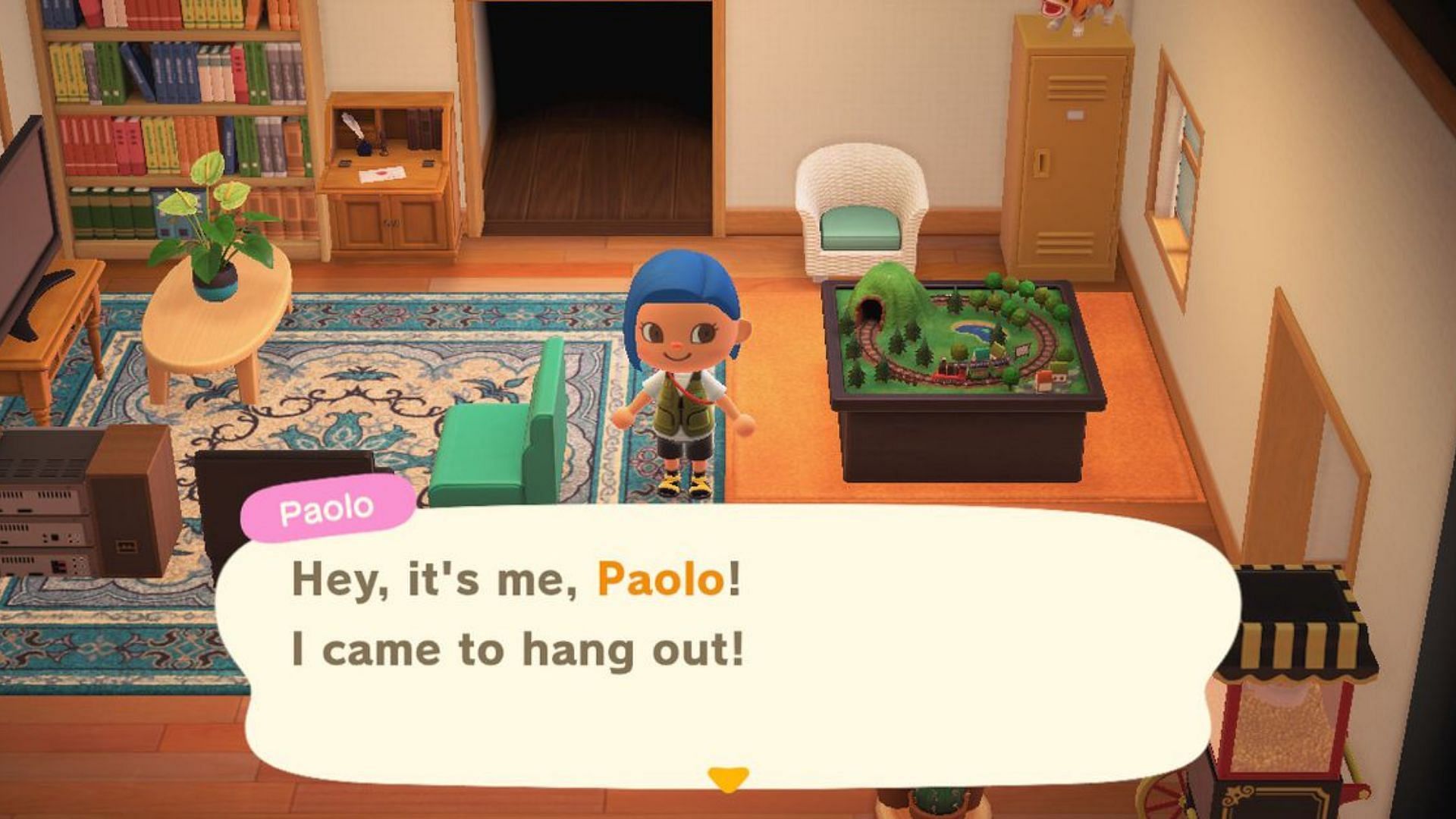 Update 2.0 added a secret villager feature in Animal Crossing: New Horizons (Image via Nintendo)