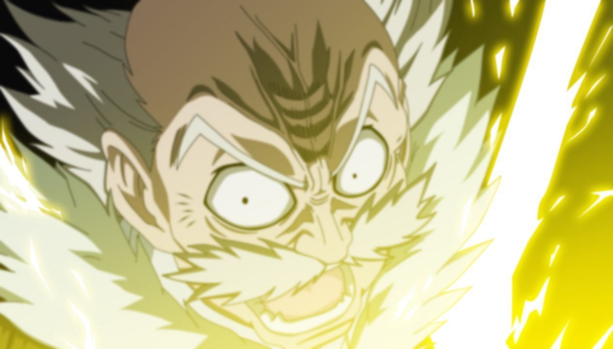 Makarov Dreyar as seen in the anime Fairy Tail(Image Via A-1 Pictures)