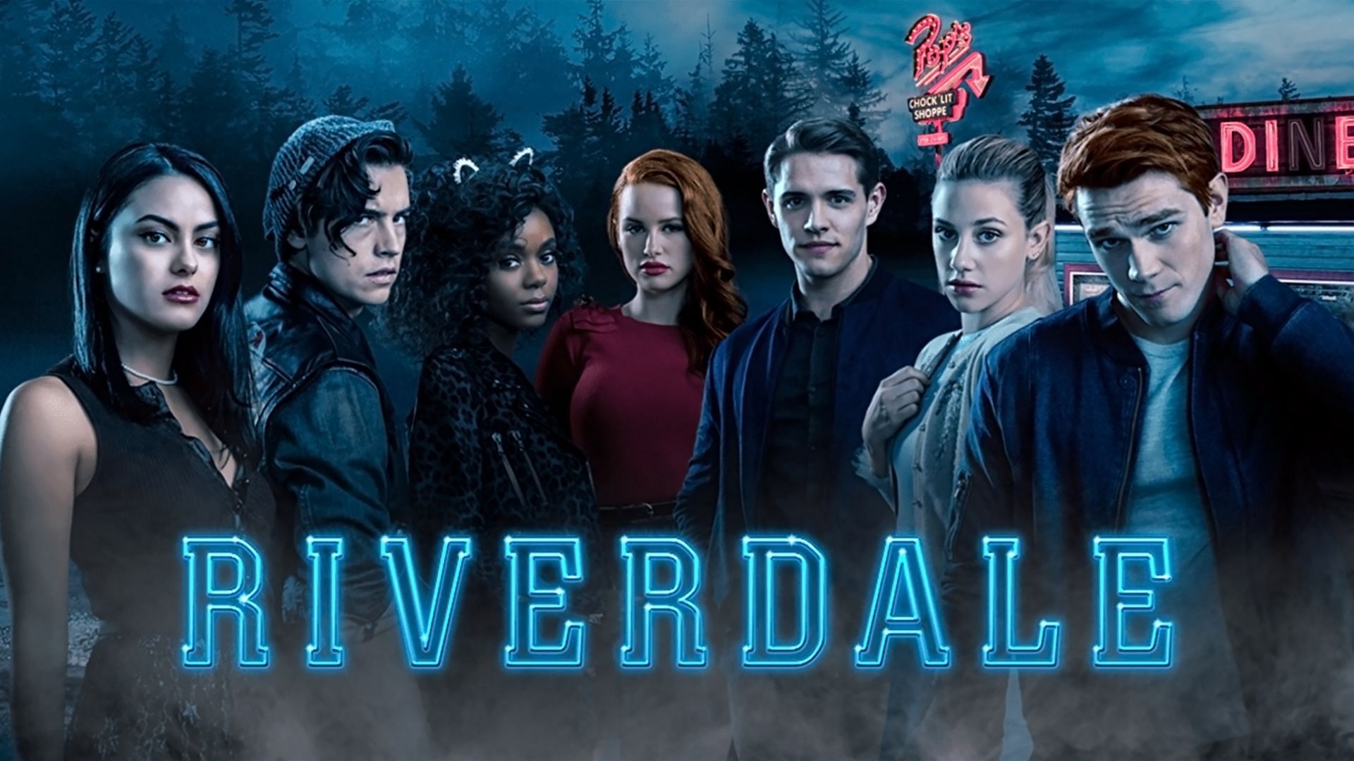 The official poster for Riverdale (Image via CW)