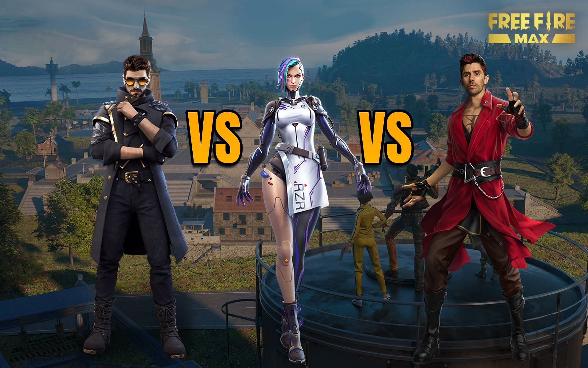 Only the best survive in Free Fire MAX&#039;s Clash Squad mode (Image via Sportskeeda)