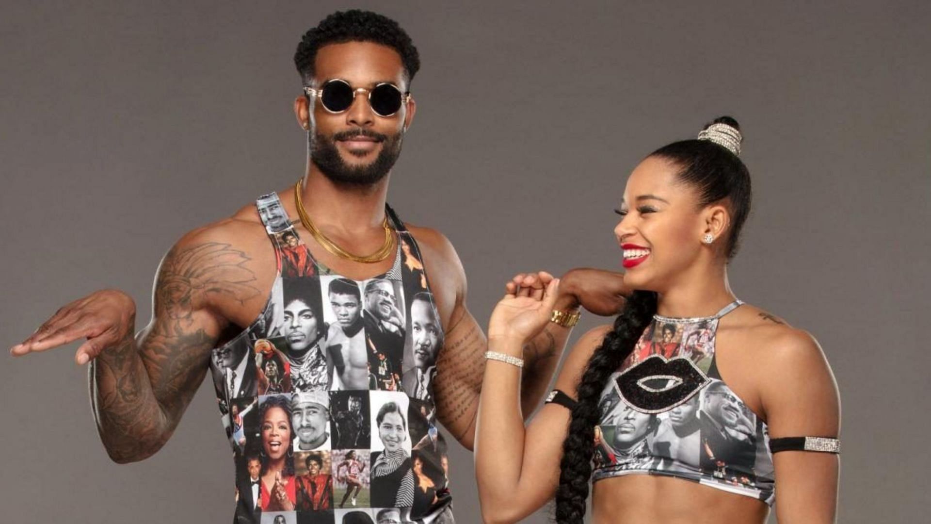 Montez Ford and Bianca Belair