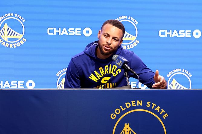 "Trending in a good direction" - Steve Kerr gives the latest on Steph Curry's foot injury rehabilitation