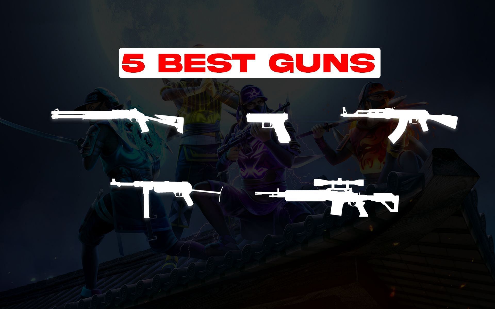 Best guns to utilize for the Clash Squad game mode (Image via Sportskeeda)