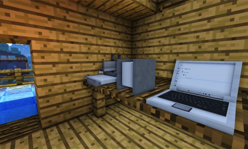 Scarab&#039;s Missing Furniture Mod (Image via Planet Minecraft)