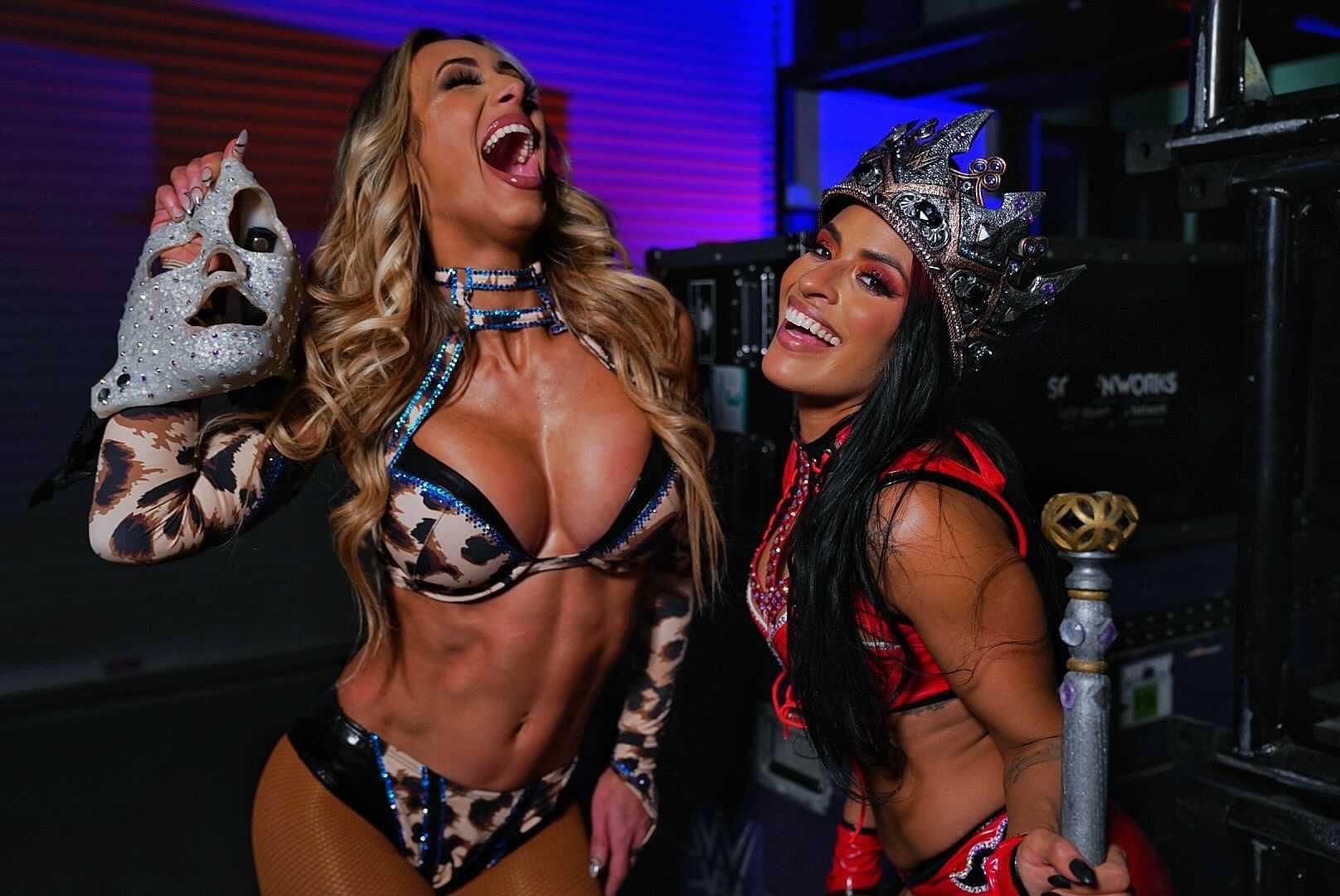Carmella and Queen Zelina are the current Women&#039;s Tag Team Champions