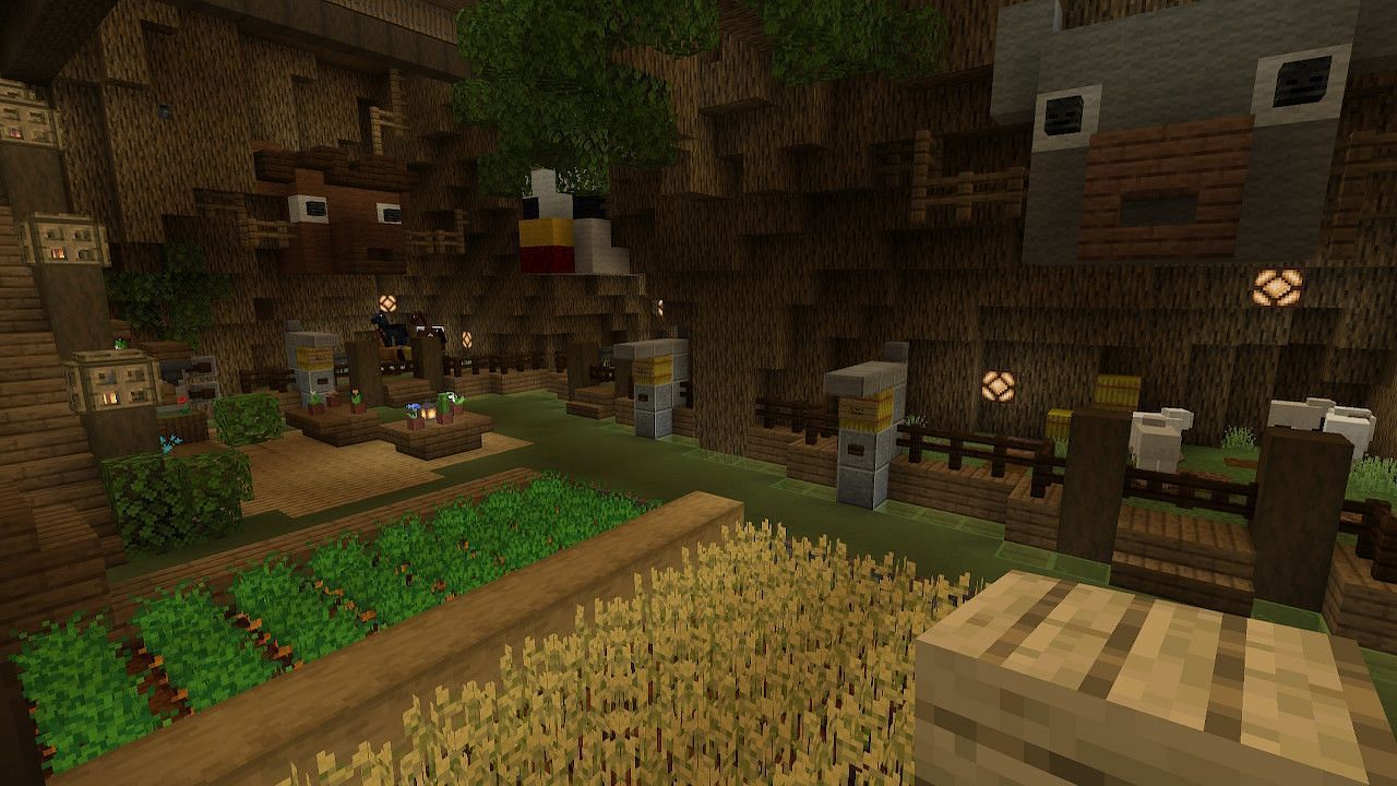 By planning ahead, players can utilize their base to its fullest extent (Image via Minecraft)
