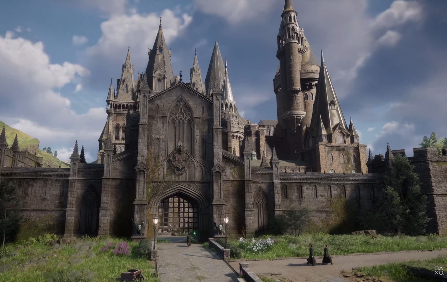 A look at the famed castle (Image via Hogwarts Legacy)