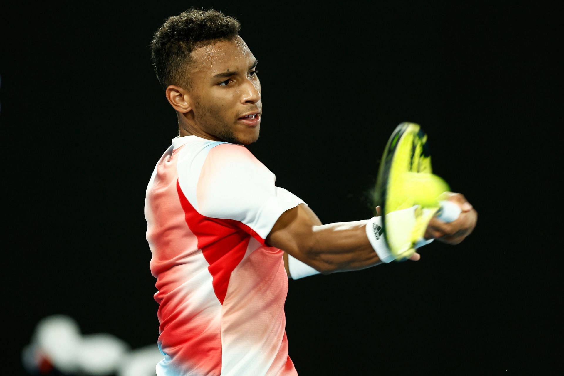 Felix Auger-Aliassime at the 2022 Australian Open.