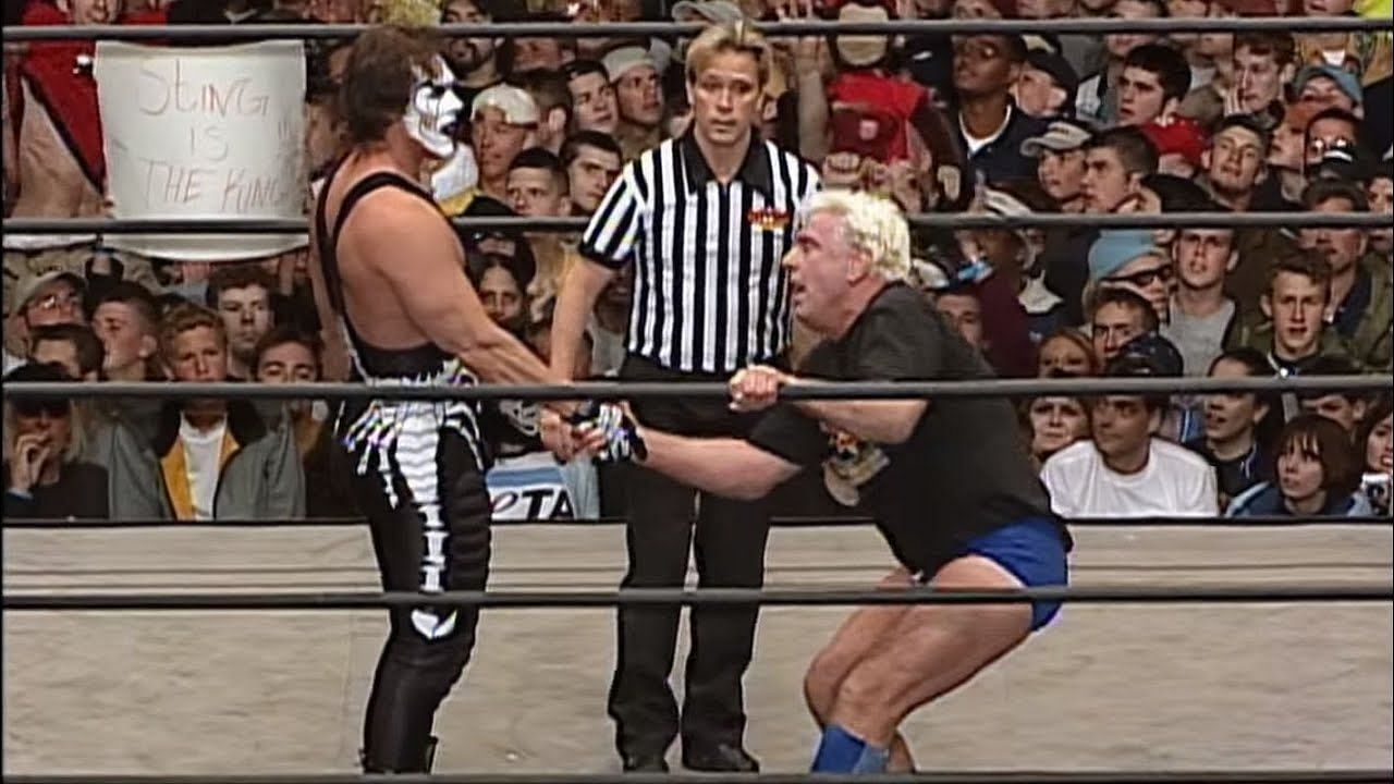 Ric Flair and The Icon at The Final WCW Monday Nitro, March 2001