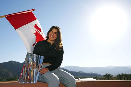 Bianca Andreescu at the 2019 Indian Wells Open.