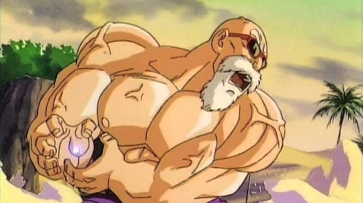 Master Roshi as seen in the anime Dragon Ball (Image Via Studio Pierrot)