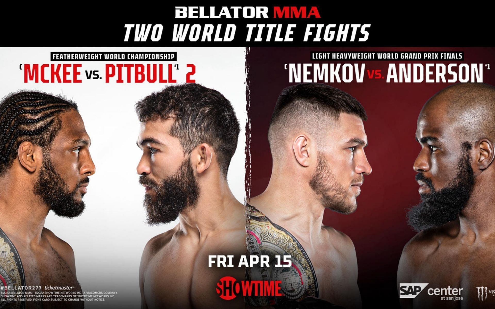 Bellator fights to look forward to [Photo credit: Bellator MMA]