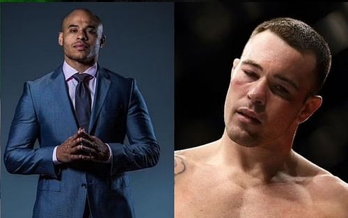 Ali Abdelaziz (left) and Colby Covington (right)