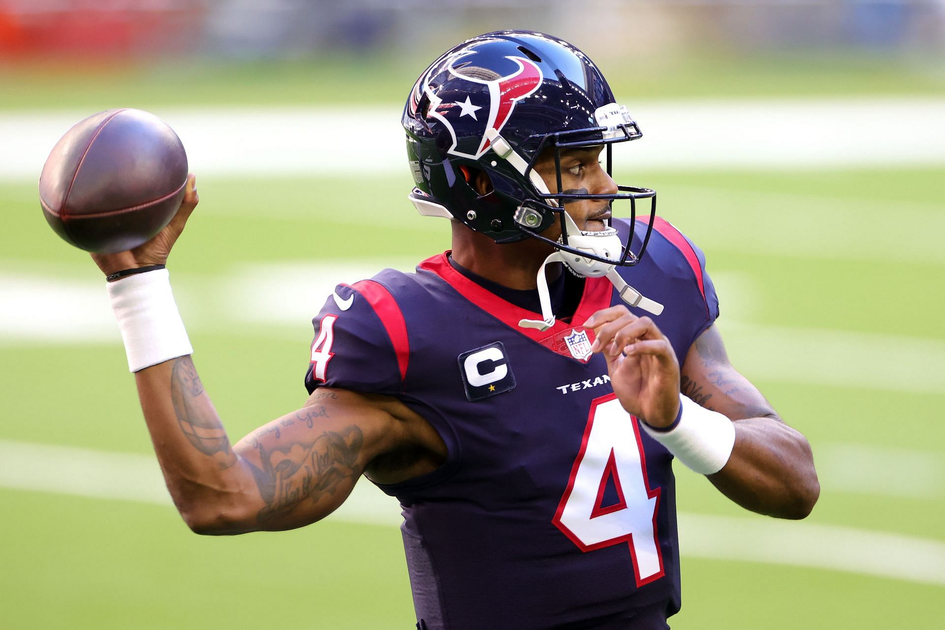 Houston Texans quarterback Deshaun Watson