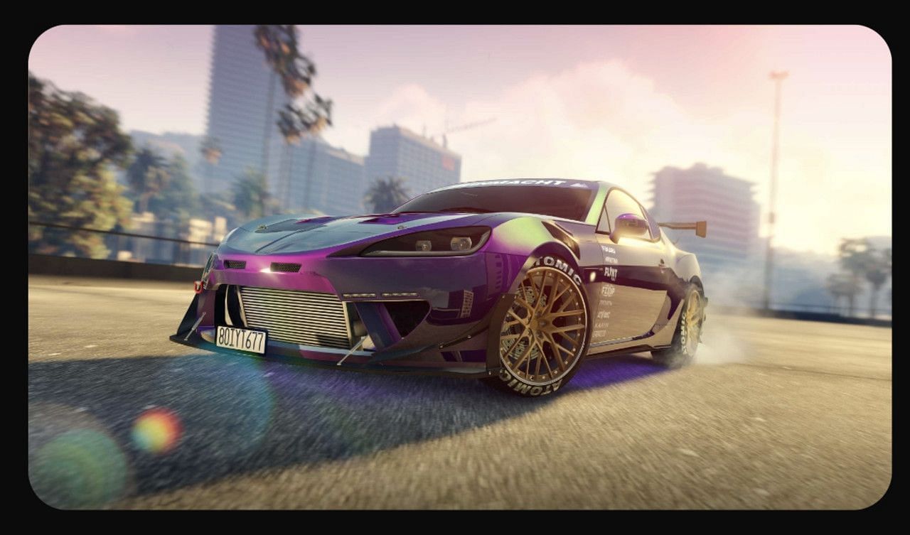 Being a tuner or sports car makes handling a crucial aspect (Image via Rockstar)