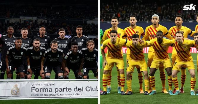 Why did both Real Madrid and Barcelona wear away kits in the El Clasico