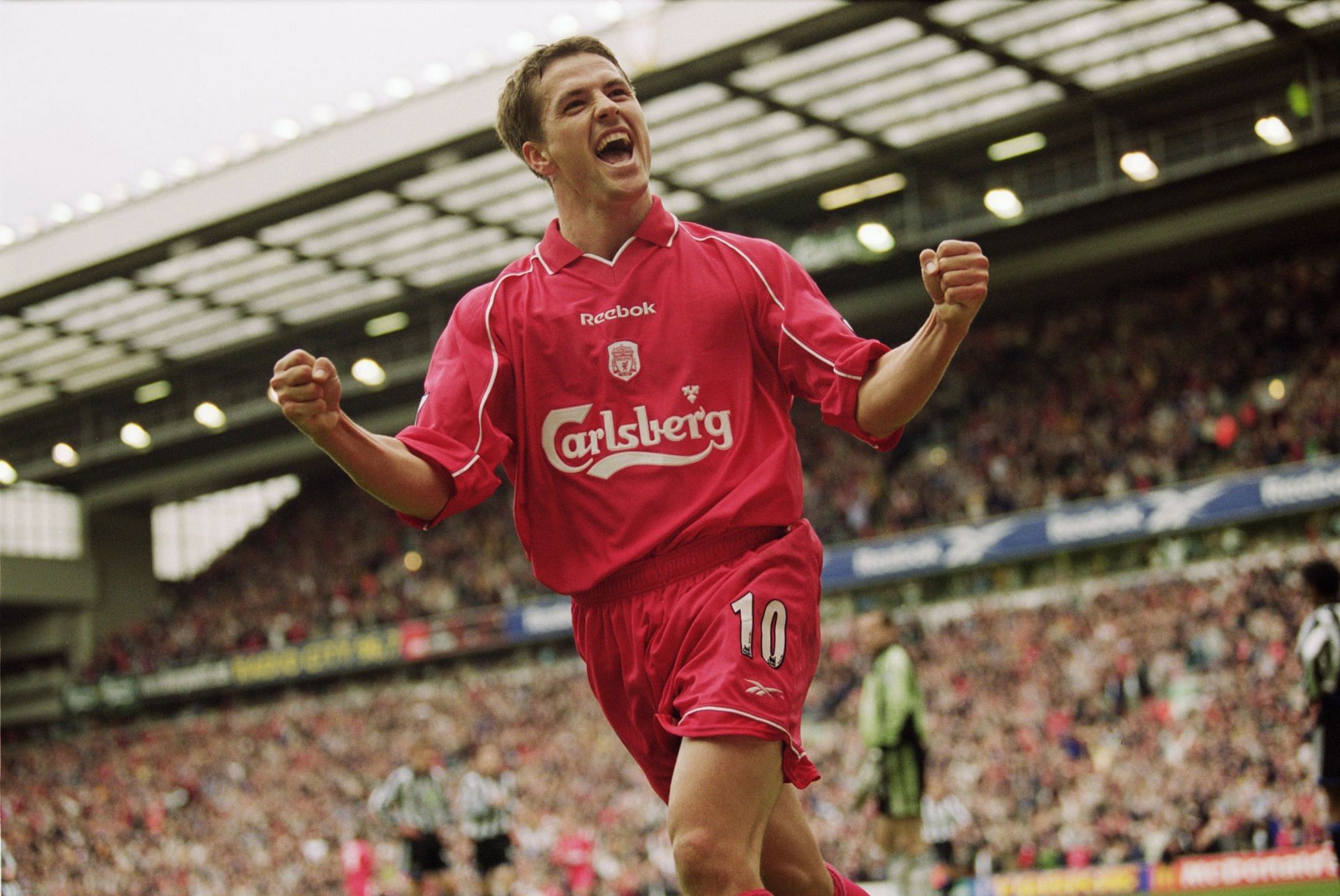 Michael Owen in action for Liverpool