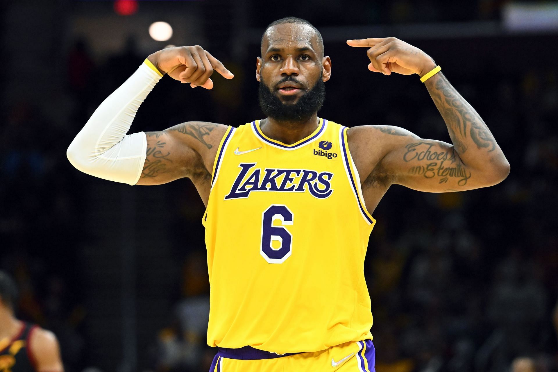 Los Angeles Lakers superstar LeBron James