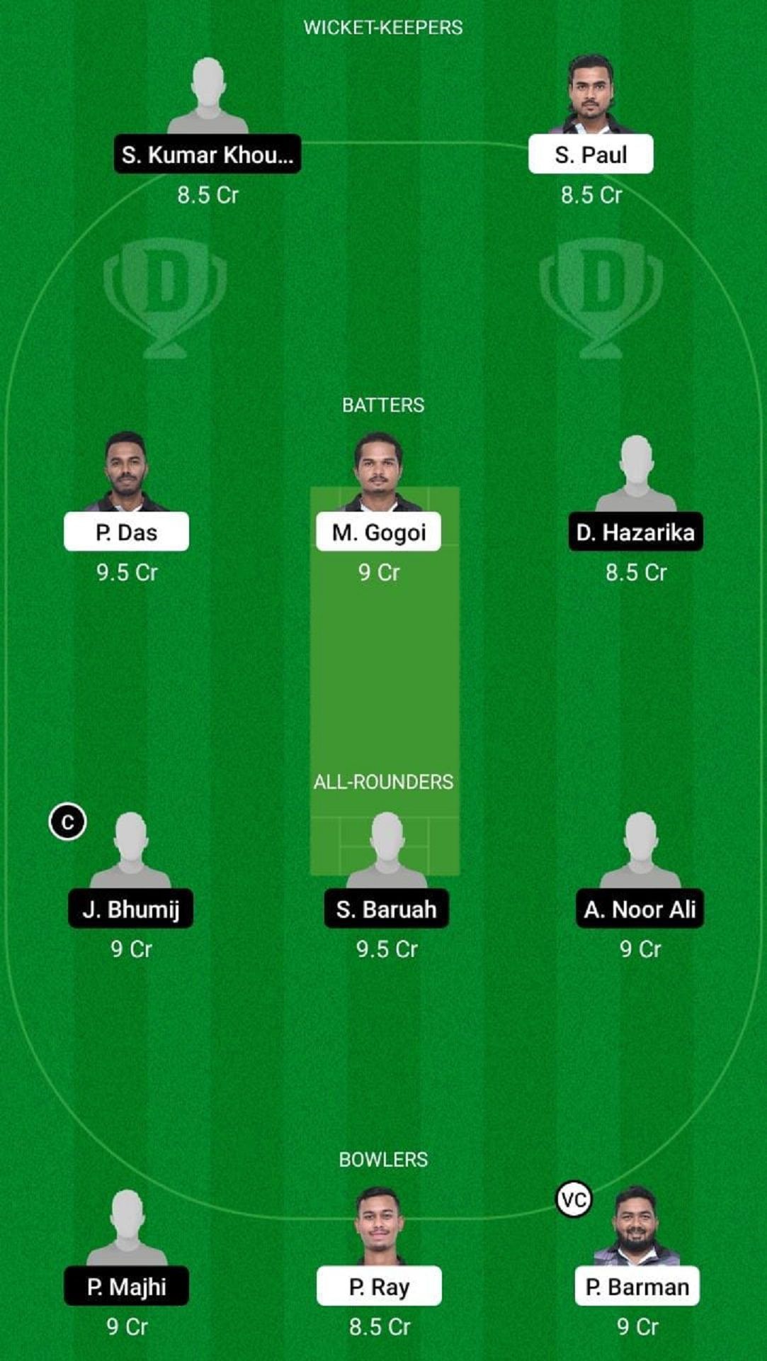 CLT vs NSA Dream11 Fantasy Suggestion #2