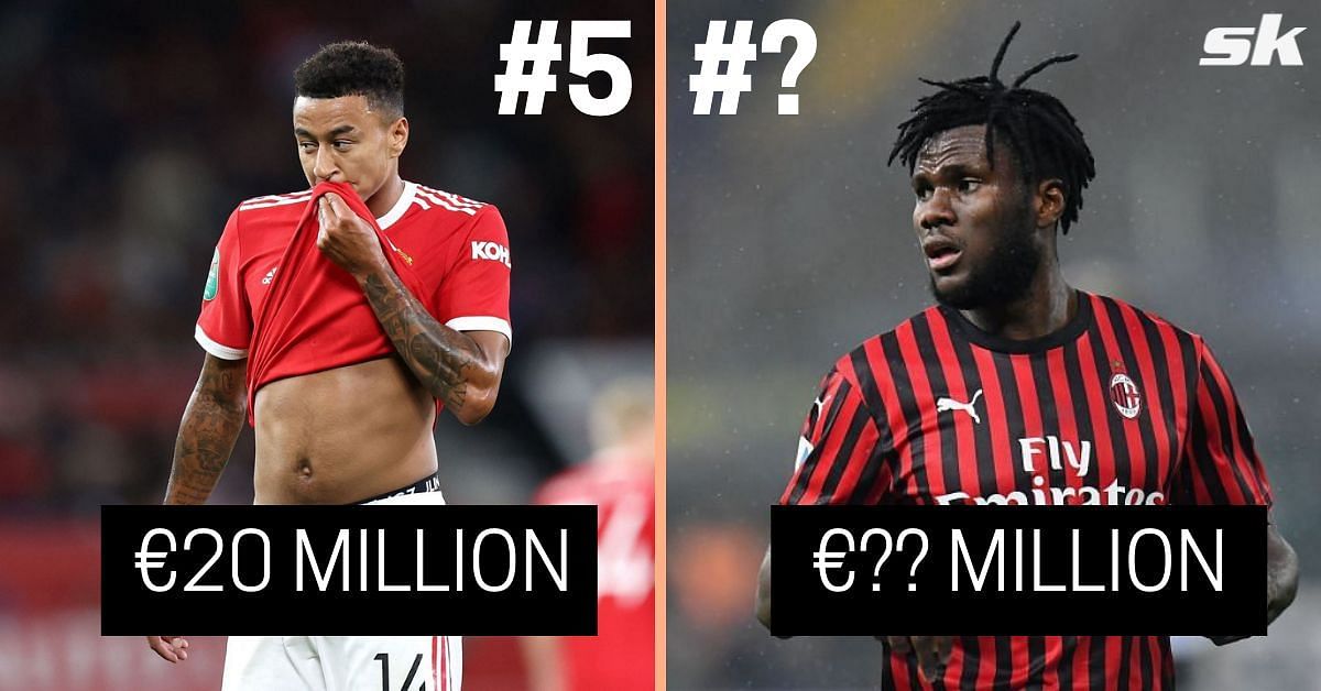 Jesse Lingard and Franck Kessie will be two of most sought after free agents this summer