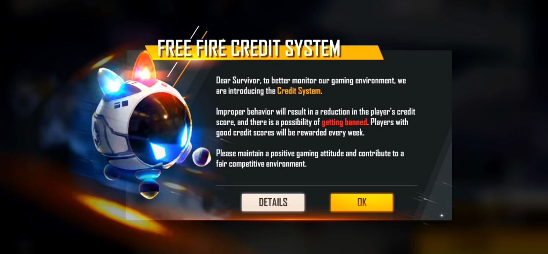 Enter New Credit System in Free Fire (Image via YouTube/PRITHVI GAMING)