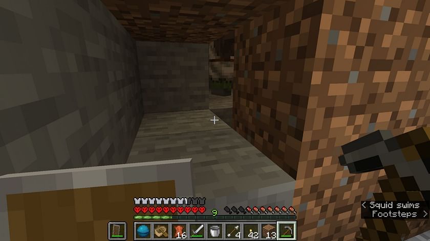 Minecraft gameplay screenshot