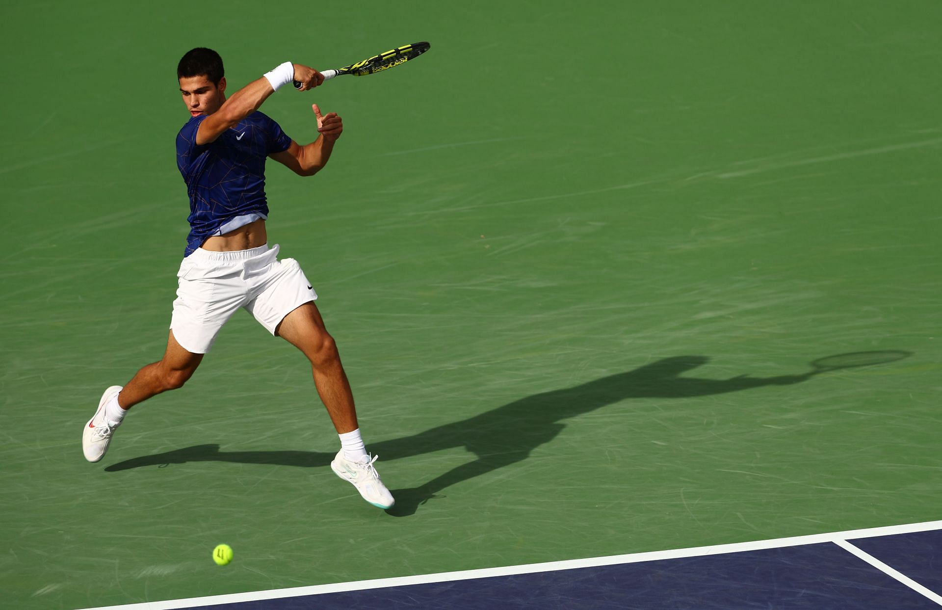 Carlos Alcaraz at the 2022 BNP Paribas Open