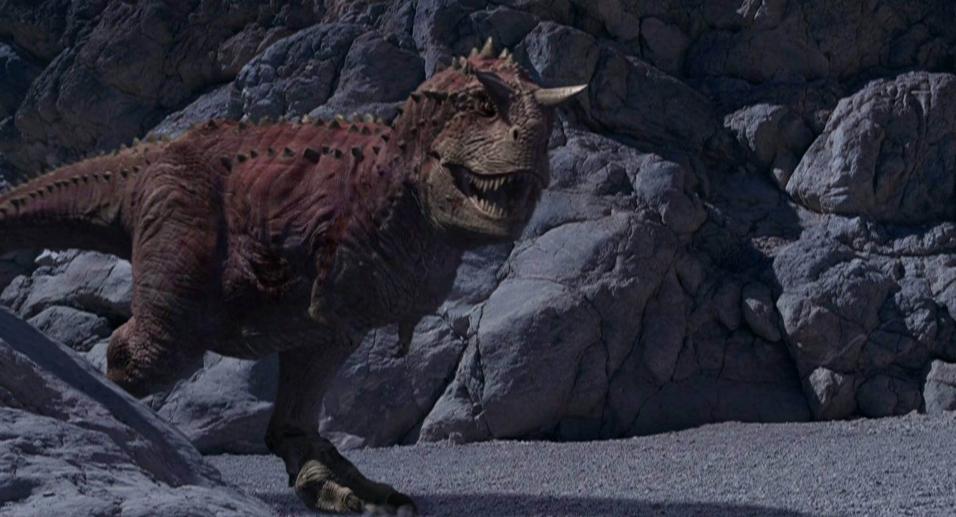 A Carnotaurus as it appeared in the film (Image via Disney)