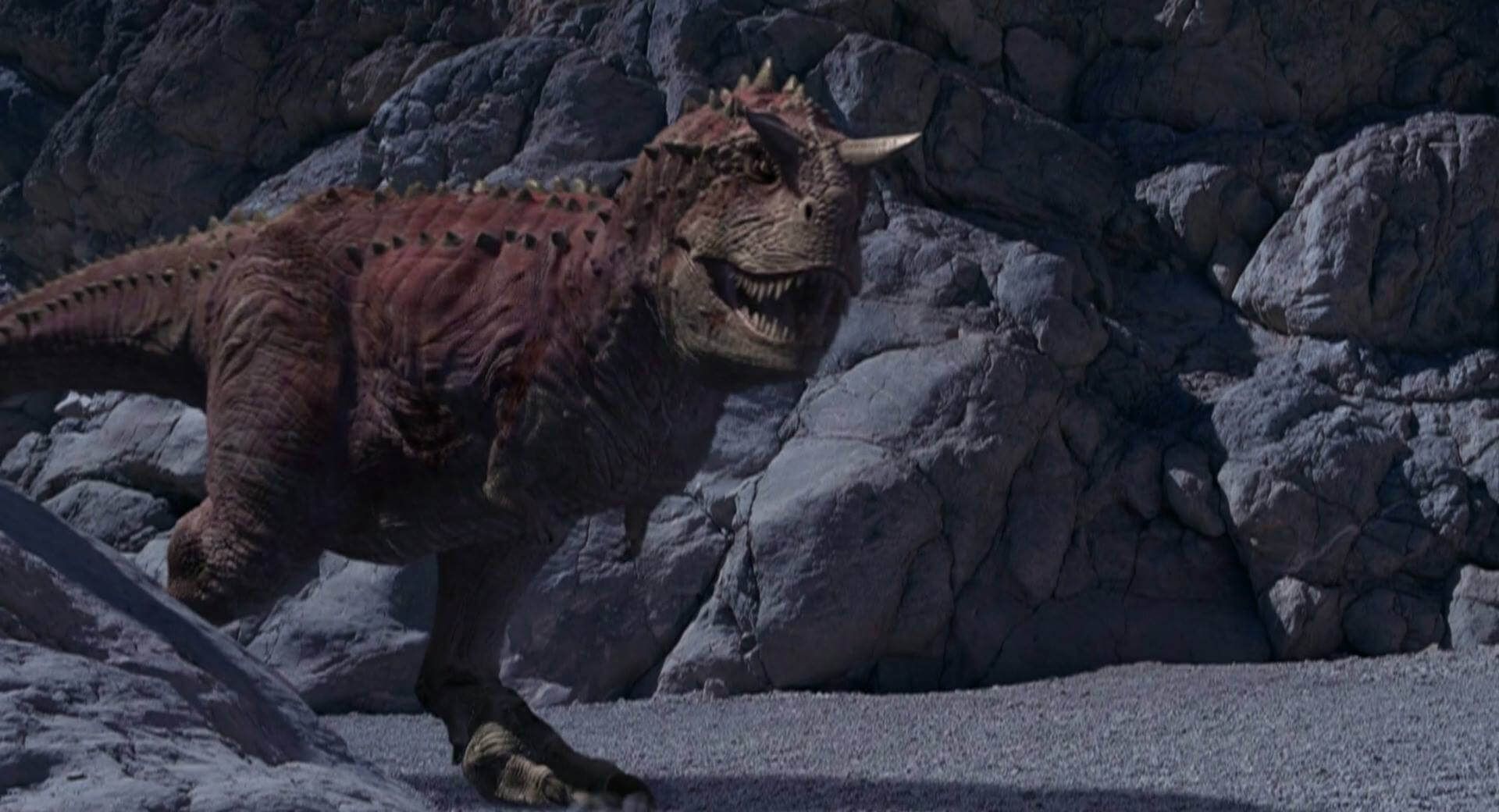 A Carnotaurus as it appeared in the film (Image via Disney)