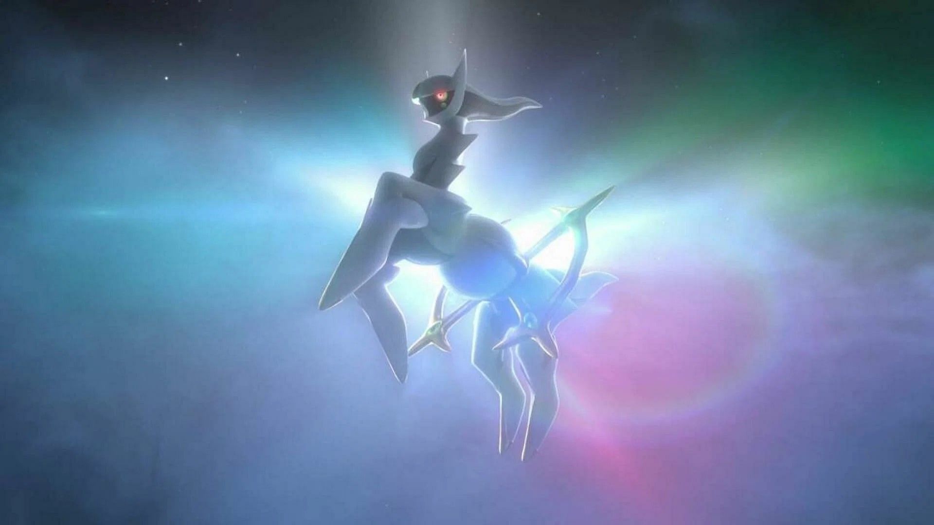 Arceus is known as the creator of the Sinnoh and Ransei regions and maybe the game&#039;s entire universe (Image via The Pokemon Company)