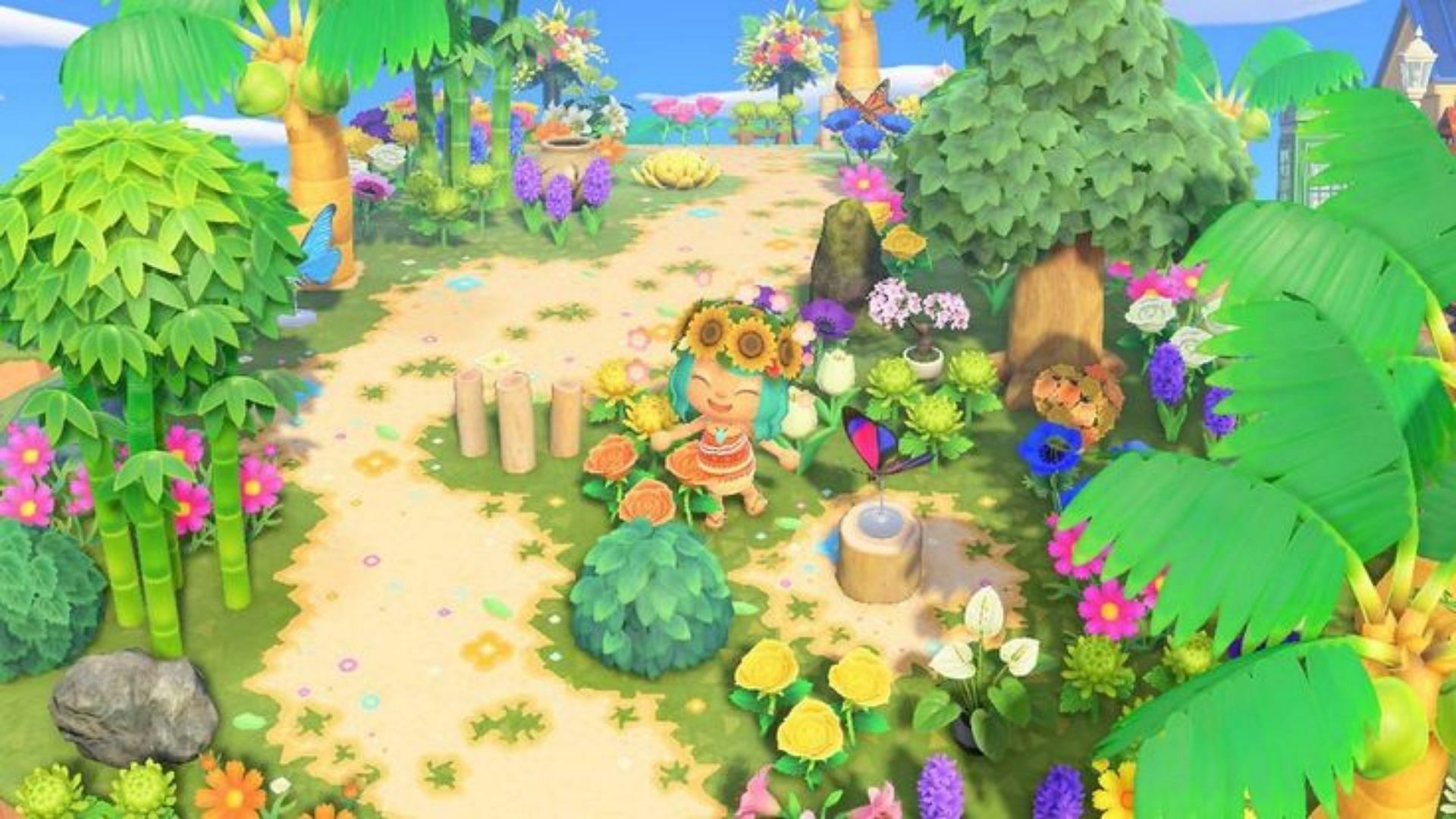 Animal Crossing: New Horizons island ideas for March (Image via r/ACQR/Reddit)