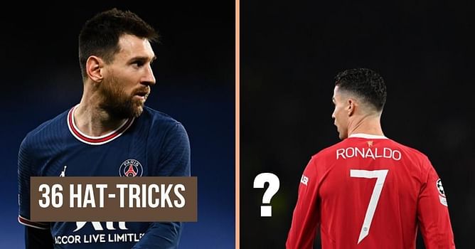 5 active footballers who have scored the most hat-tricks in top-five European leagues