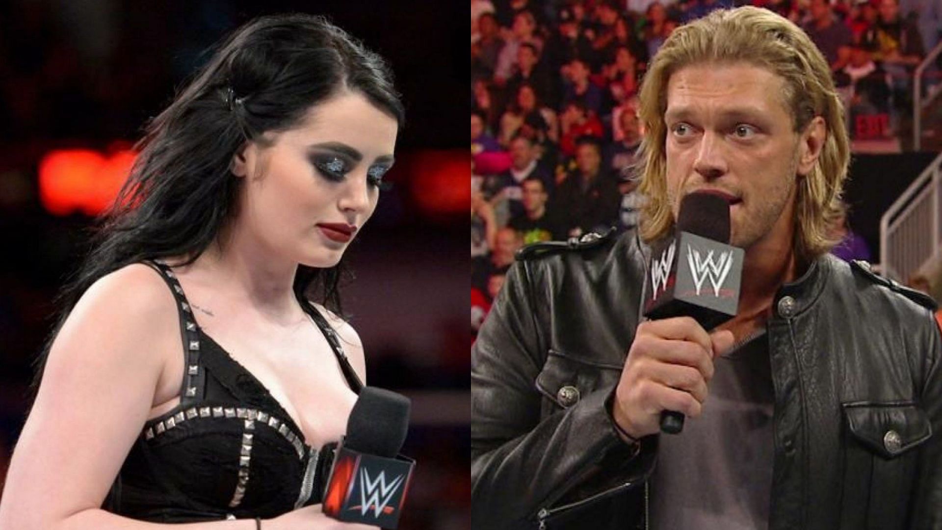Paige (left) and Hall of Famer Edge (right)