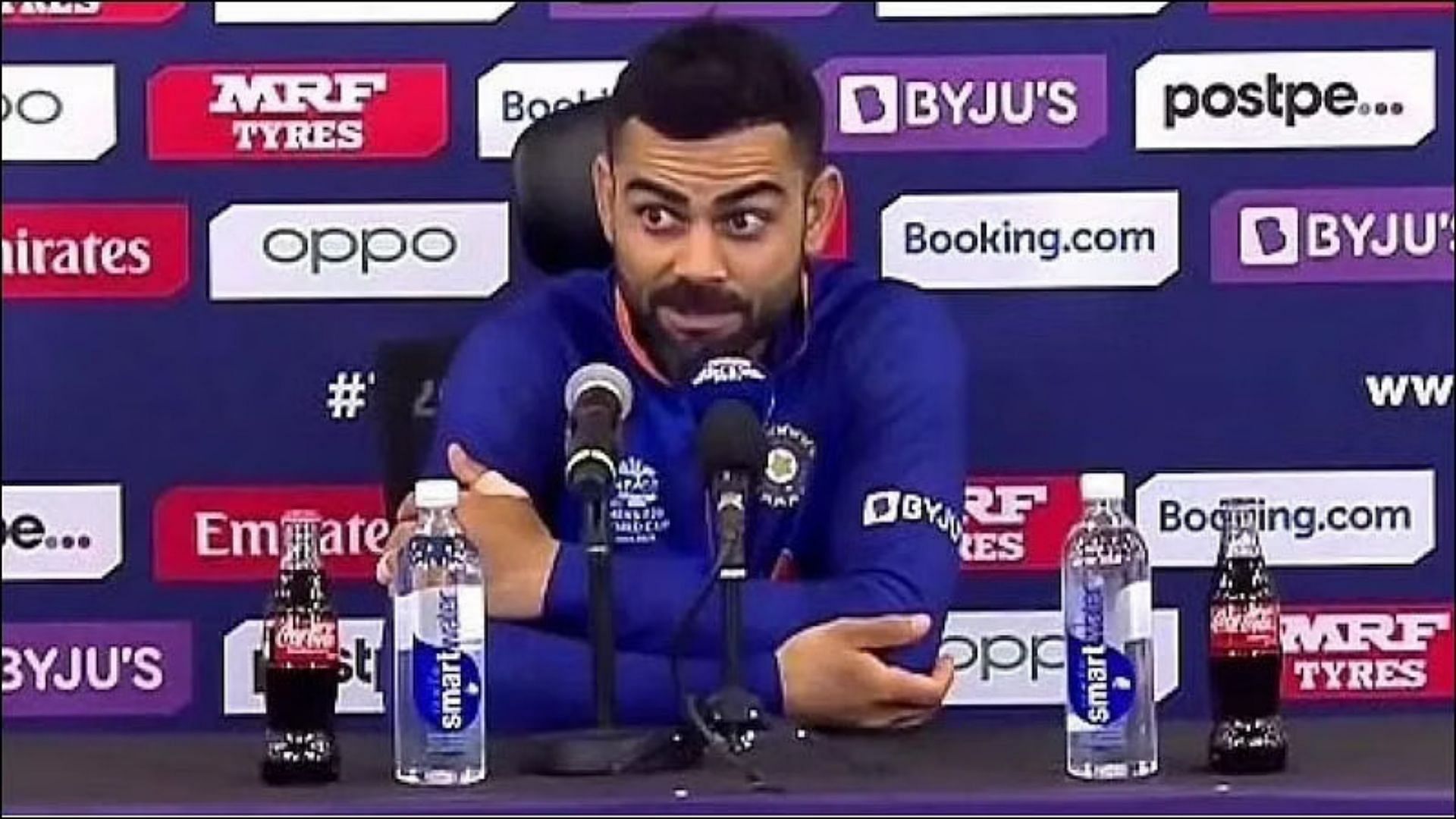 Kohli's shellshocked reaction to 4 consecutive fours off Umesh