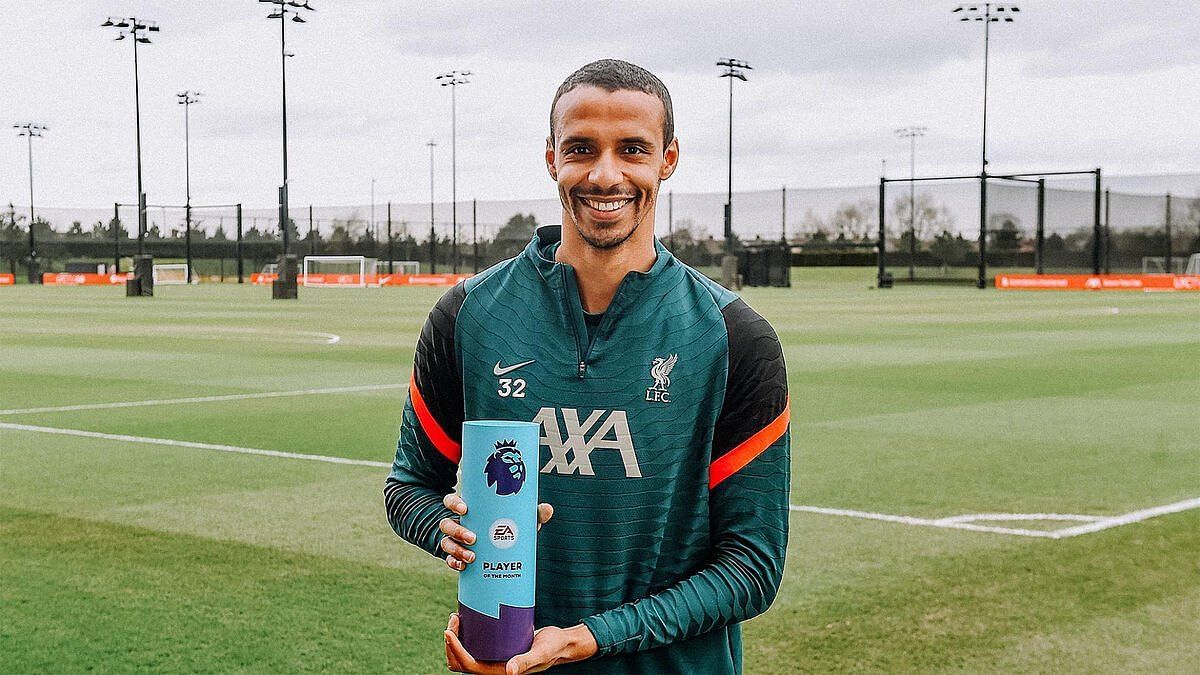 Joel Matip is the Premier League February player of the month