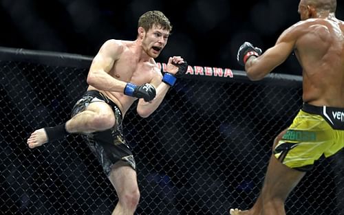 Bryce Mitchell during his UFC 272 clash against Edson Barboza