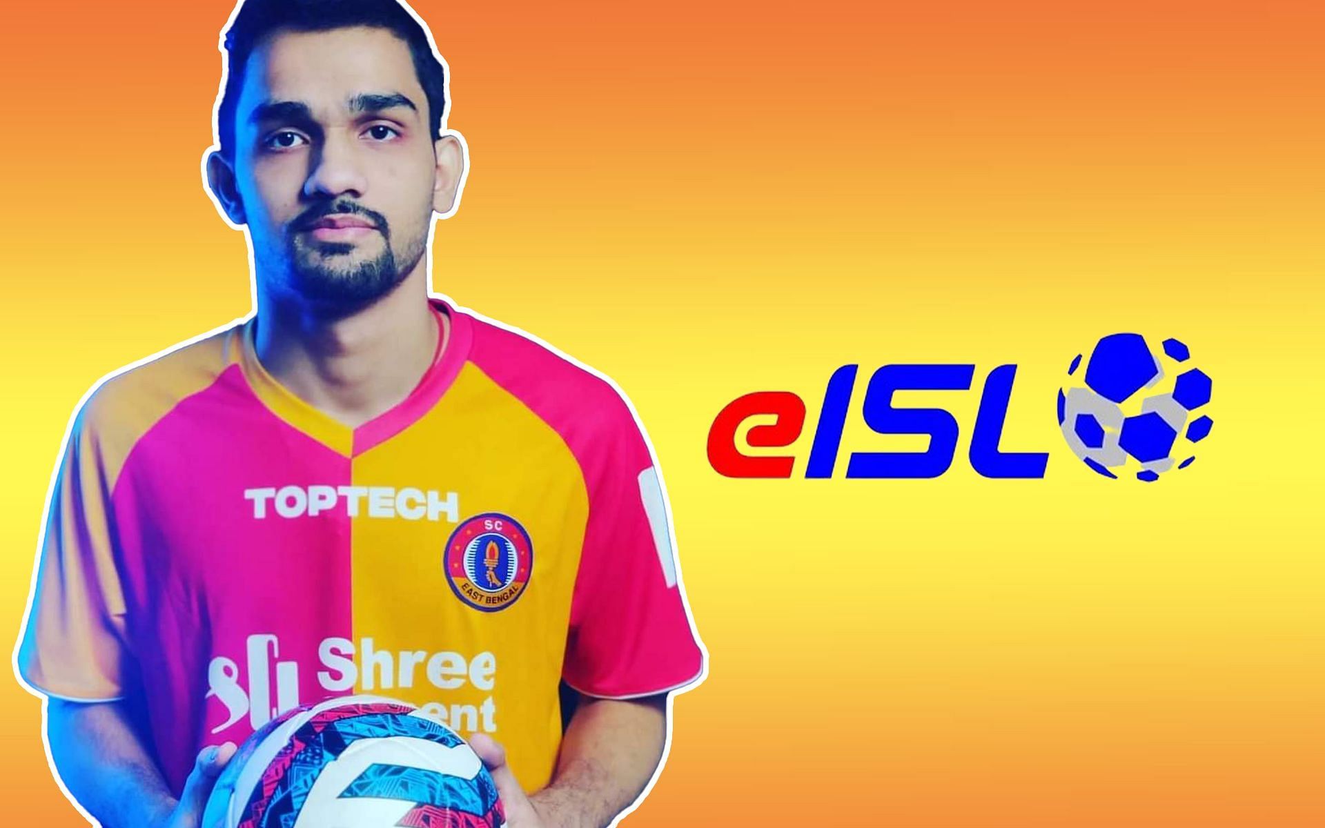 Shayantan Mondal represents SC East Bengal in eISL (Image via Sportskeeda)