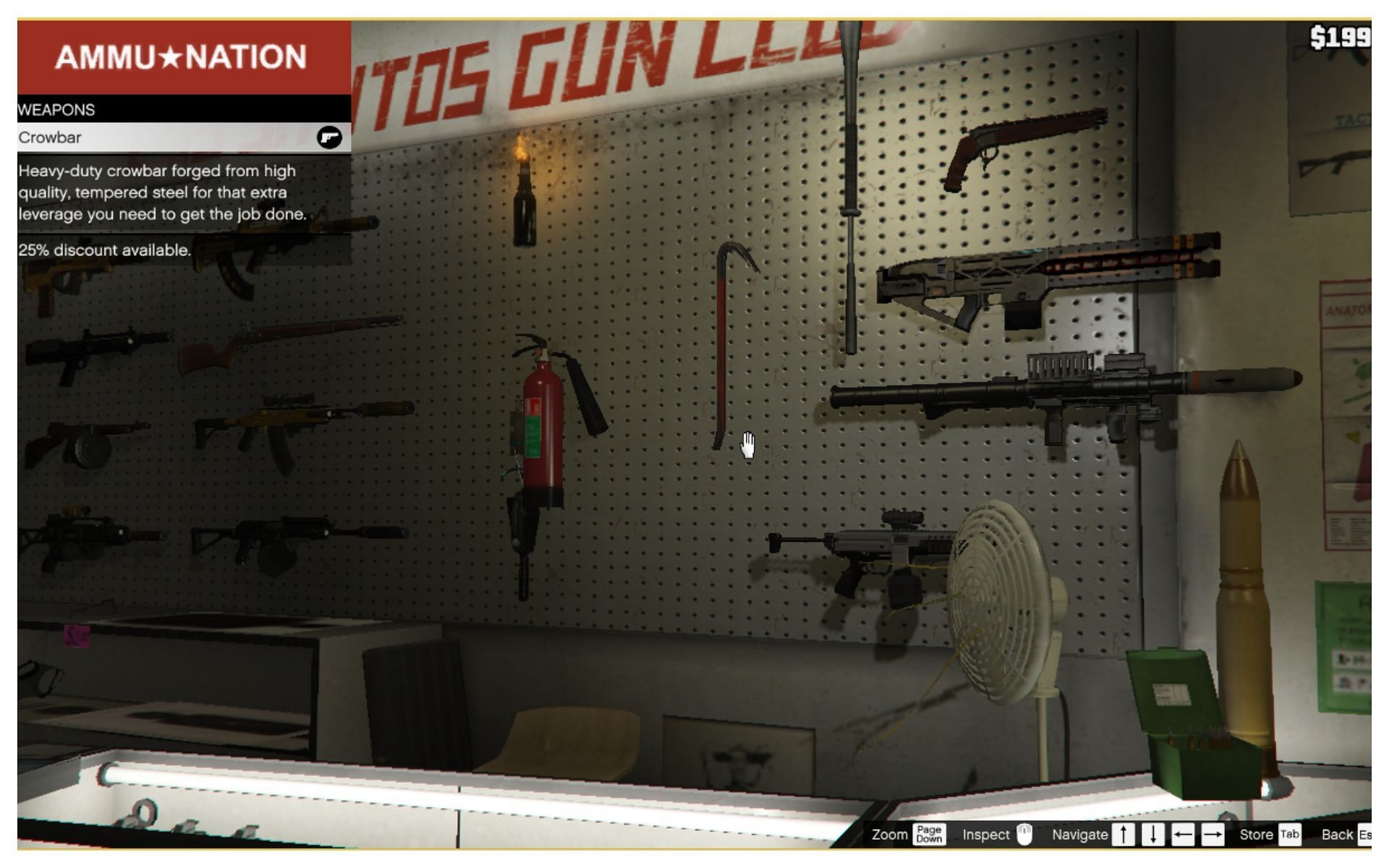 A few new weapons would have been great (Image via GTA 5 Modding)