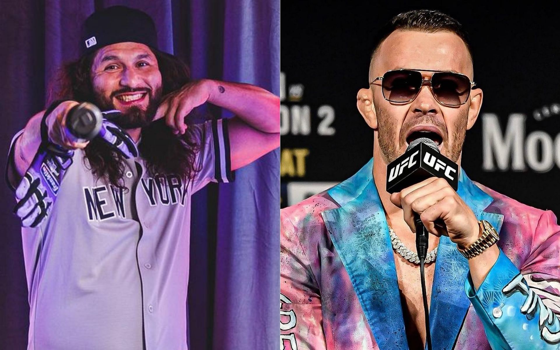 Jorge Masvidal (left) and Colby Covington (right)