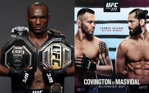 Kamaru Usman will give up BMF belt for Colby Covington vs. Jorge Masvidal [Photo via @usman84kg on Instagram]