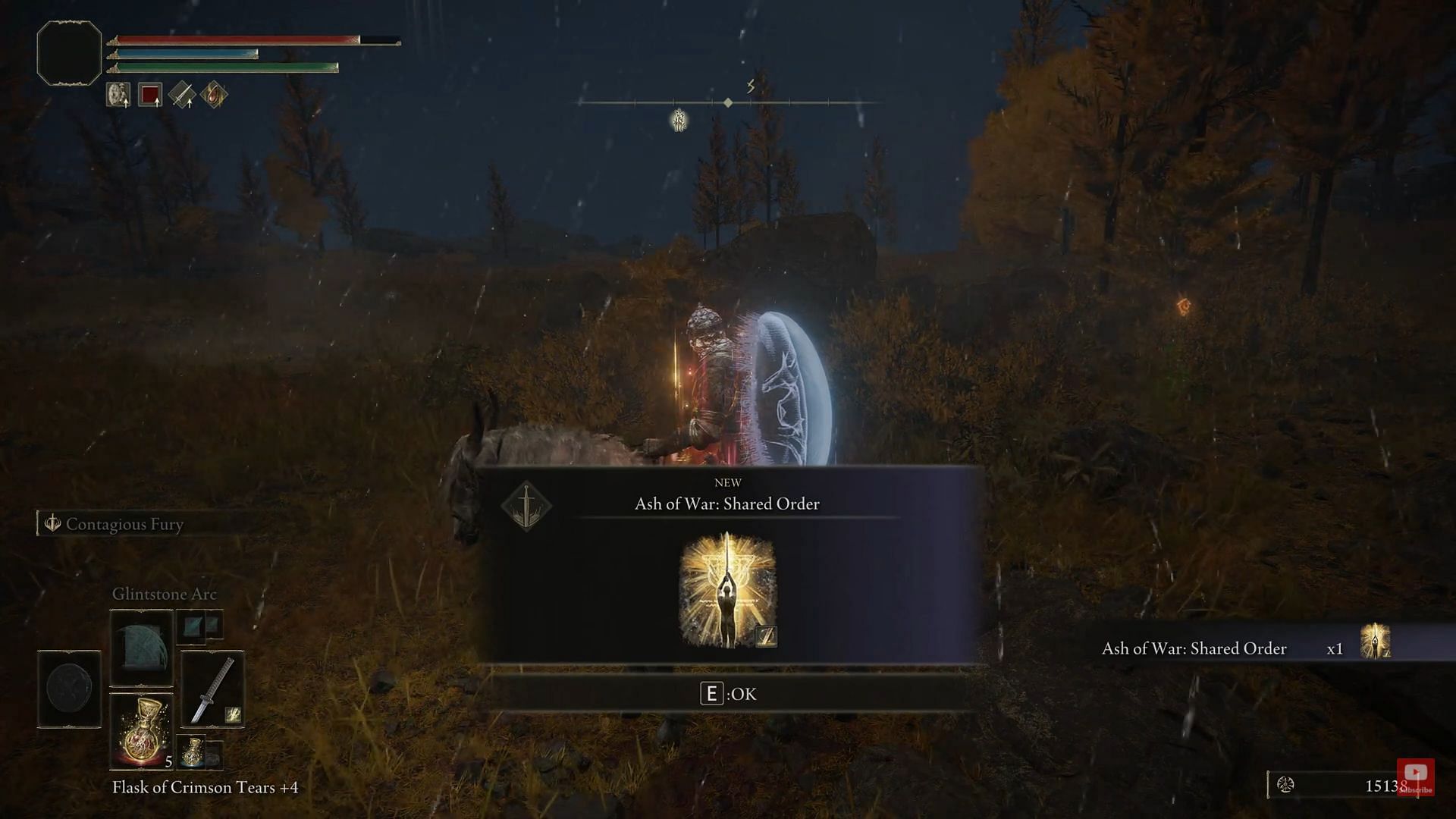 Shared Order helps to buff both the player and allies for 45 seconds in Elden Ring (Image via Sindibad/Youtube)
