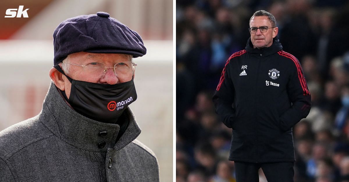 Sir Alex Ferguson and Ralf Rangnick disagree on next manager.