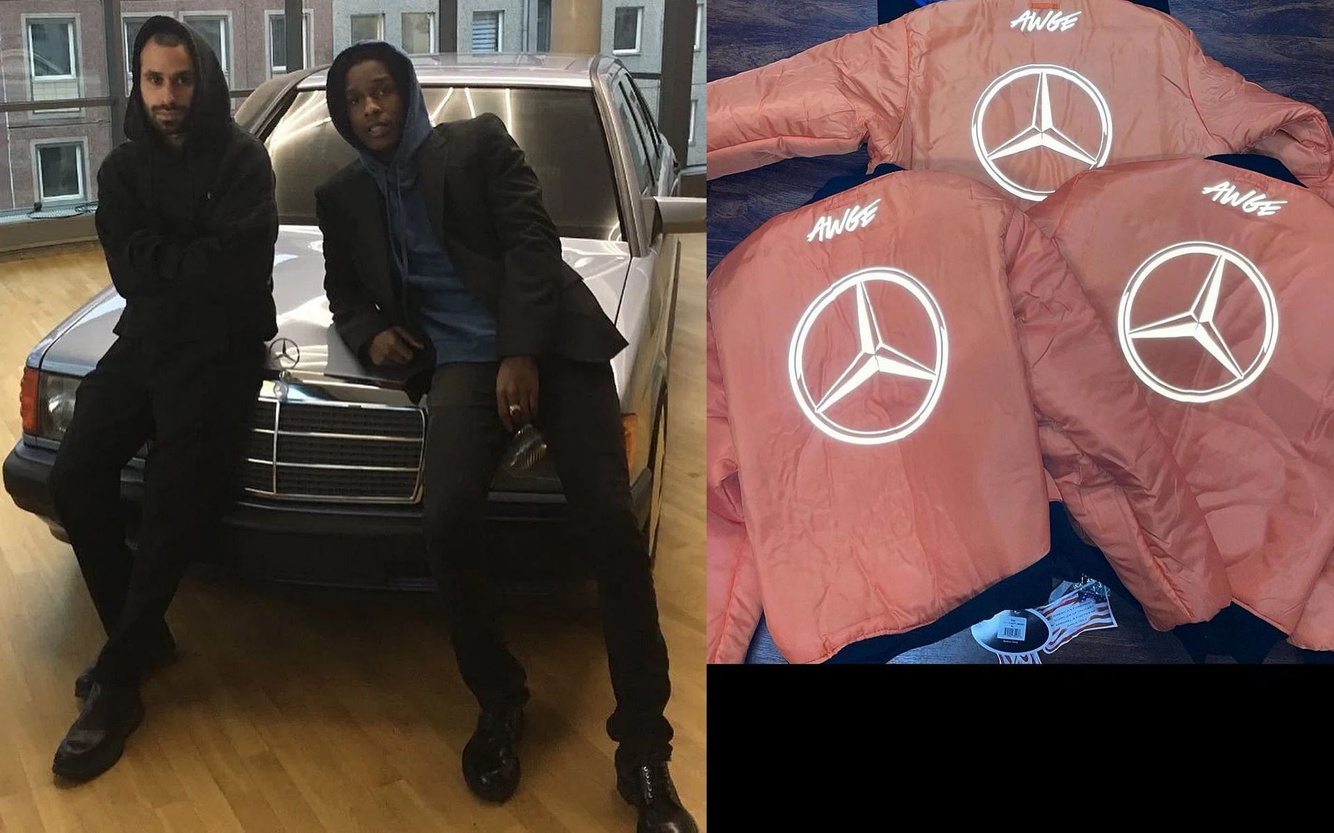 A$AP Rocky collaborated with Mercedes Benz for launching its upcoming collection (Image via Instagram/awgenization)