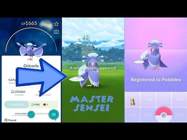 Pokemon Go How To Catch Oricorio S Sensu Style