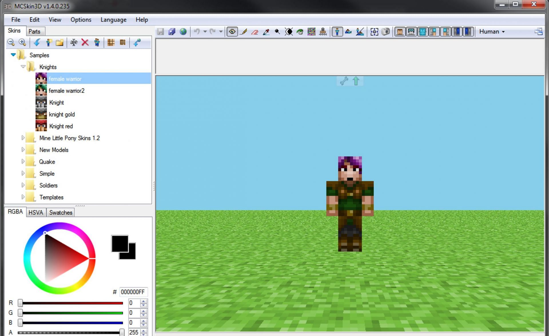 Minecraft Skin Editor