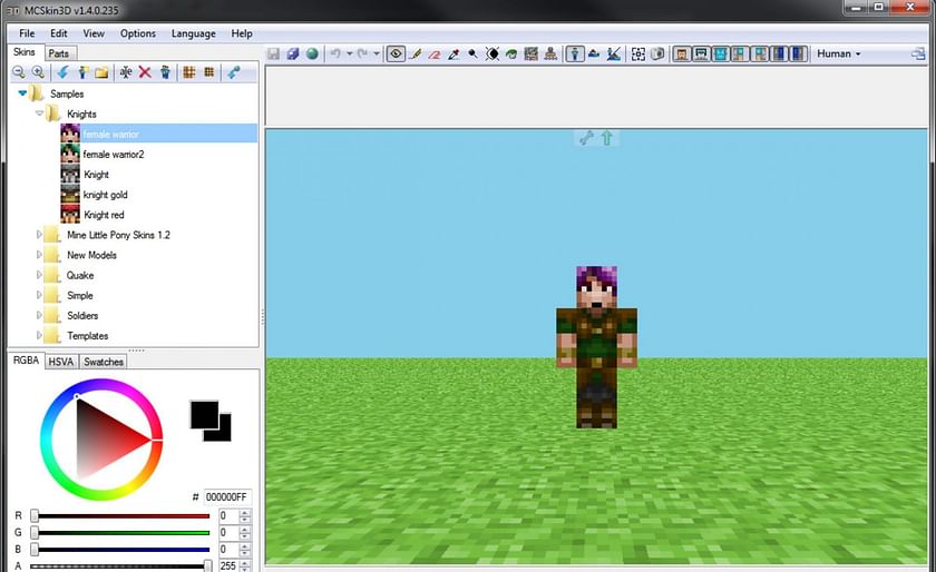 Skin Editor