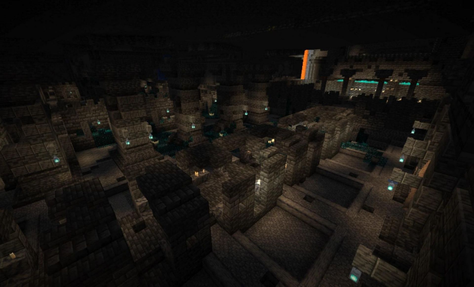 Ancient Cities in Deep Dark (Image via Mojang)